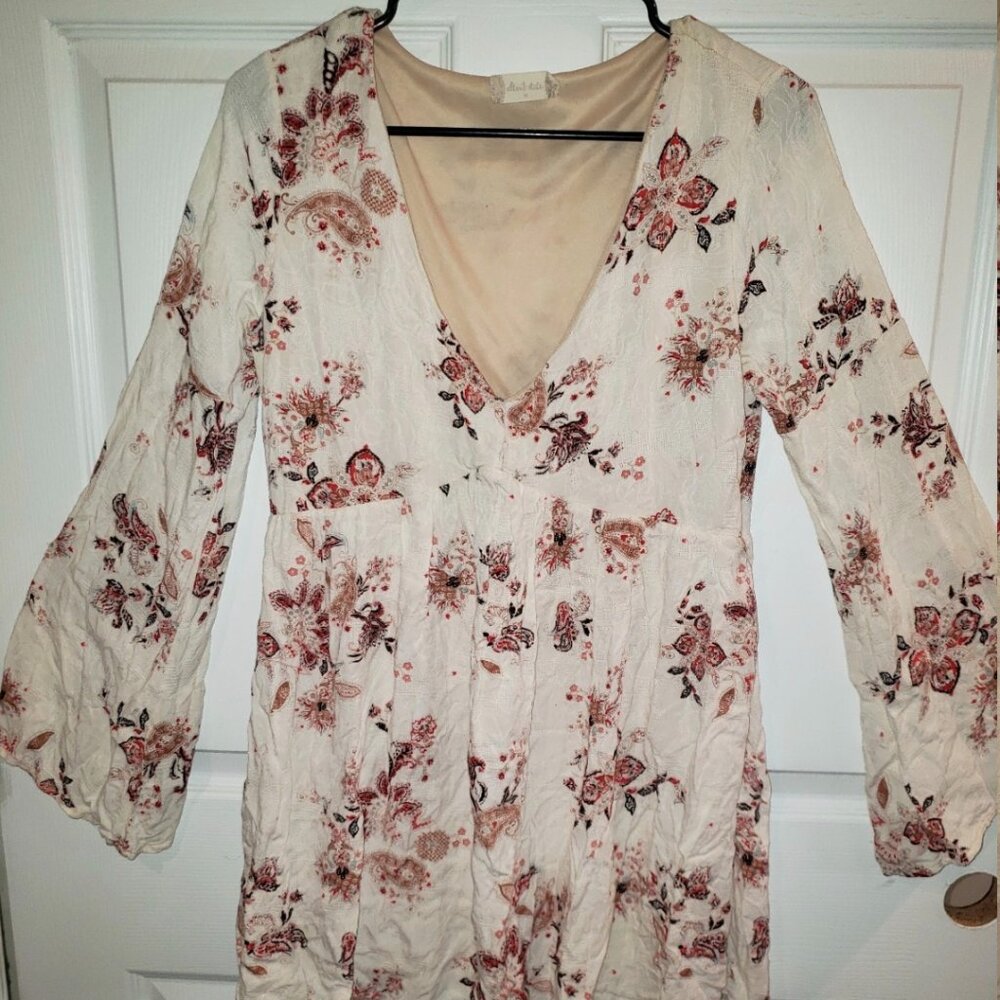 Altard State Bell Sleeve Flowy Tunic Dress M